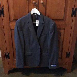 Express Men’s “Innovator” Suit Coat, Grey, Skinny